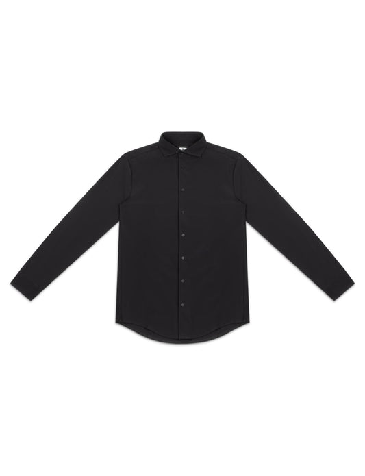 Neycko Menswear BV Shirt Long Sleeve, Noan Shirts Black