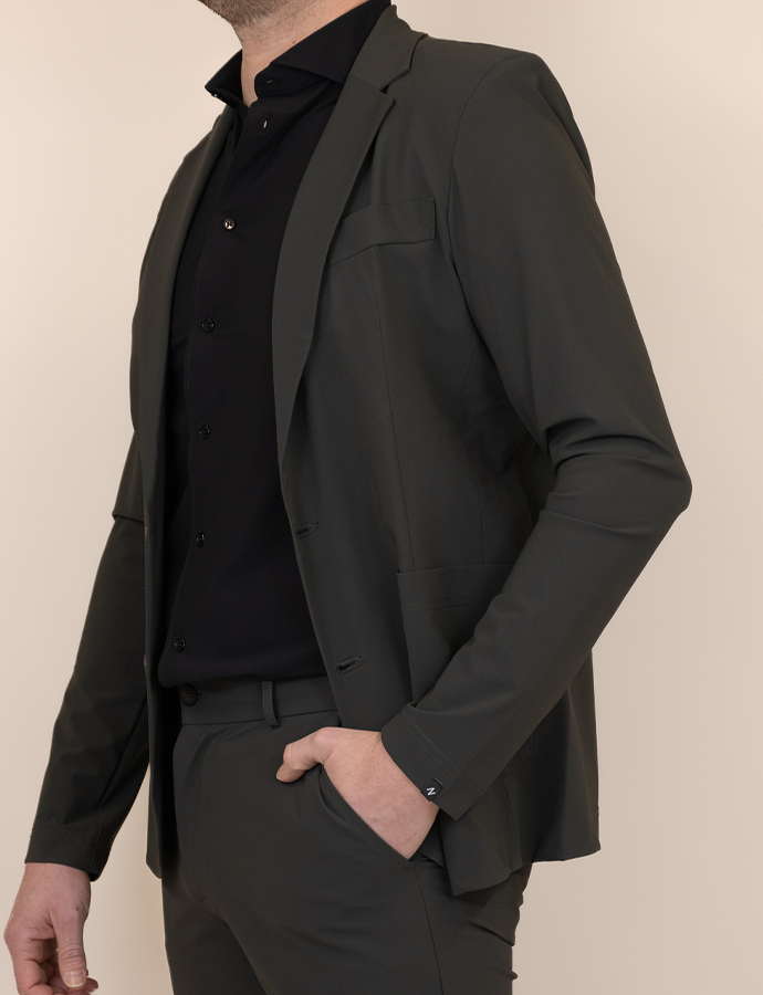 Colbert sport slim fit forest green