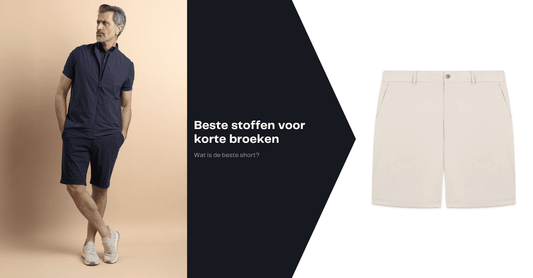 De beste stoffen voor korte broeken heren bij warm weer