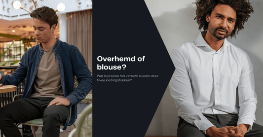 Wat is het verschil tussen een overhemd en een blouse?