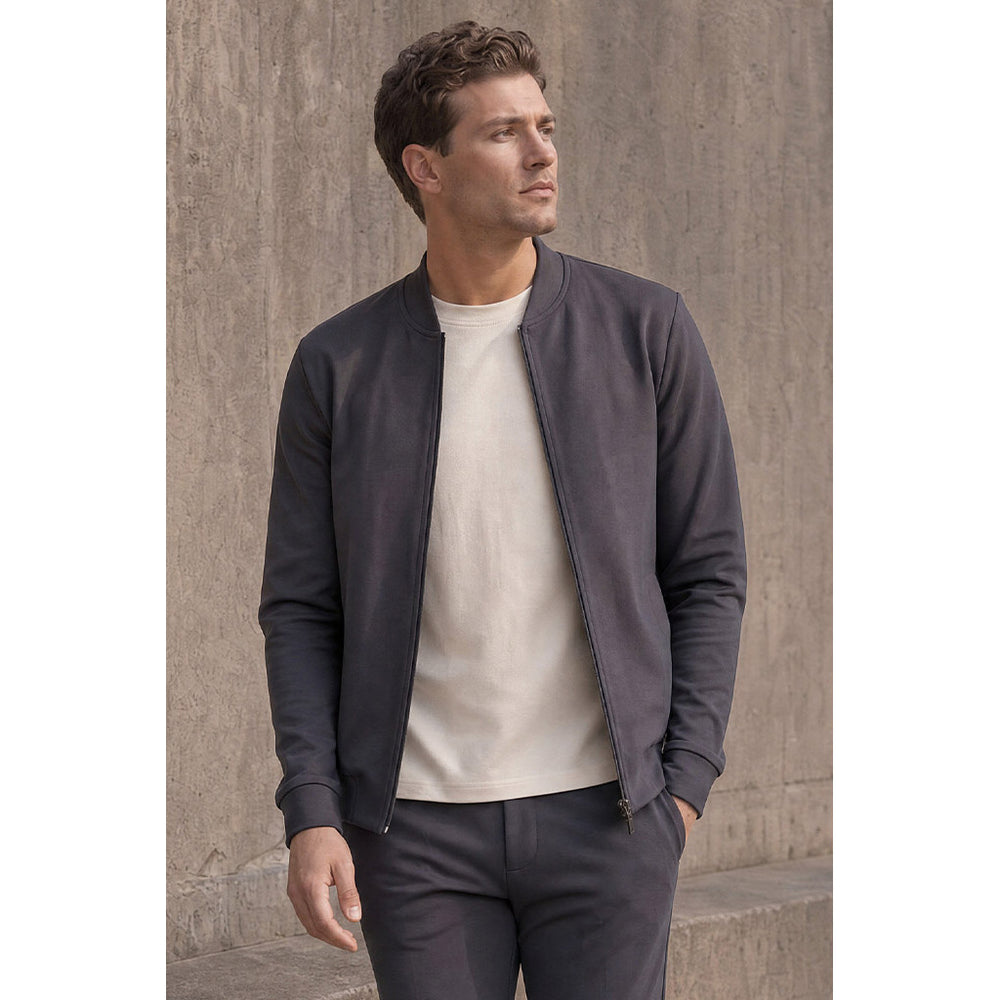 Neycko Menswear BV Bomberjacket Kyoto, Flavio Jacket Ink Brown