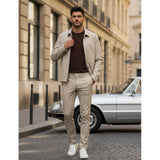 Neycko Menswear BV Trouser Deluxe, Denzel Trousers Taupe