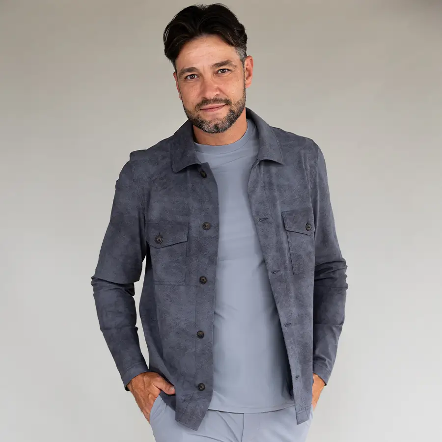 Overshirt Suède