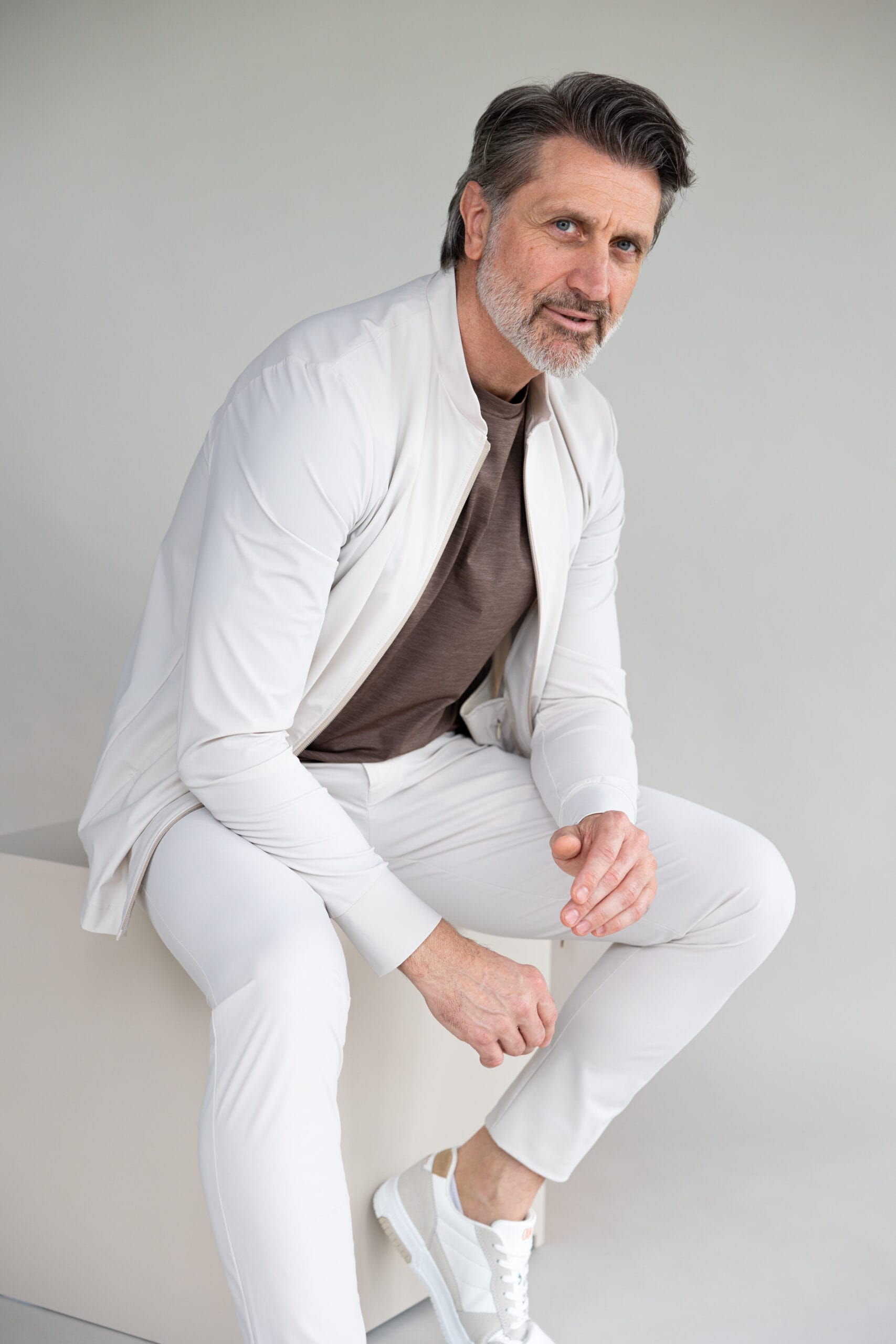 blouson sand + broek